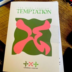 TXT The Name Chapter: TEMPTATION Lullaby ver + Weverse POB Official K-POP